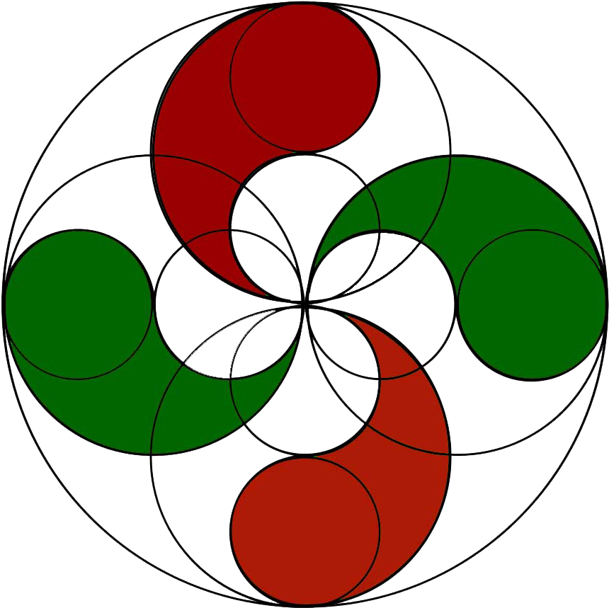 Simbolos Celtas Lauburu Clipart (900x888), Png Download