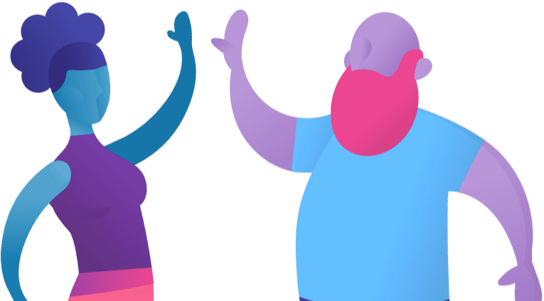 High-five - High Five Clipart (765x423), Png Download