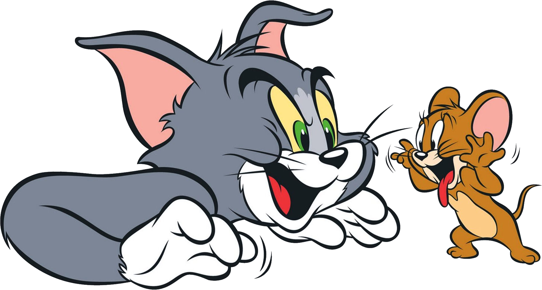 Tom And Jerry Png Image Clipart (1897x1015), Png Download