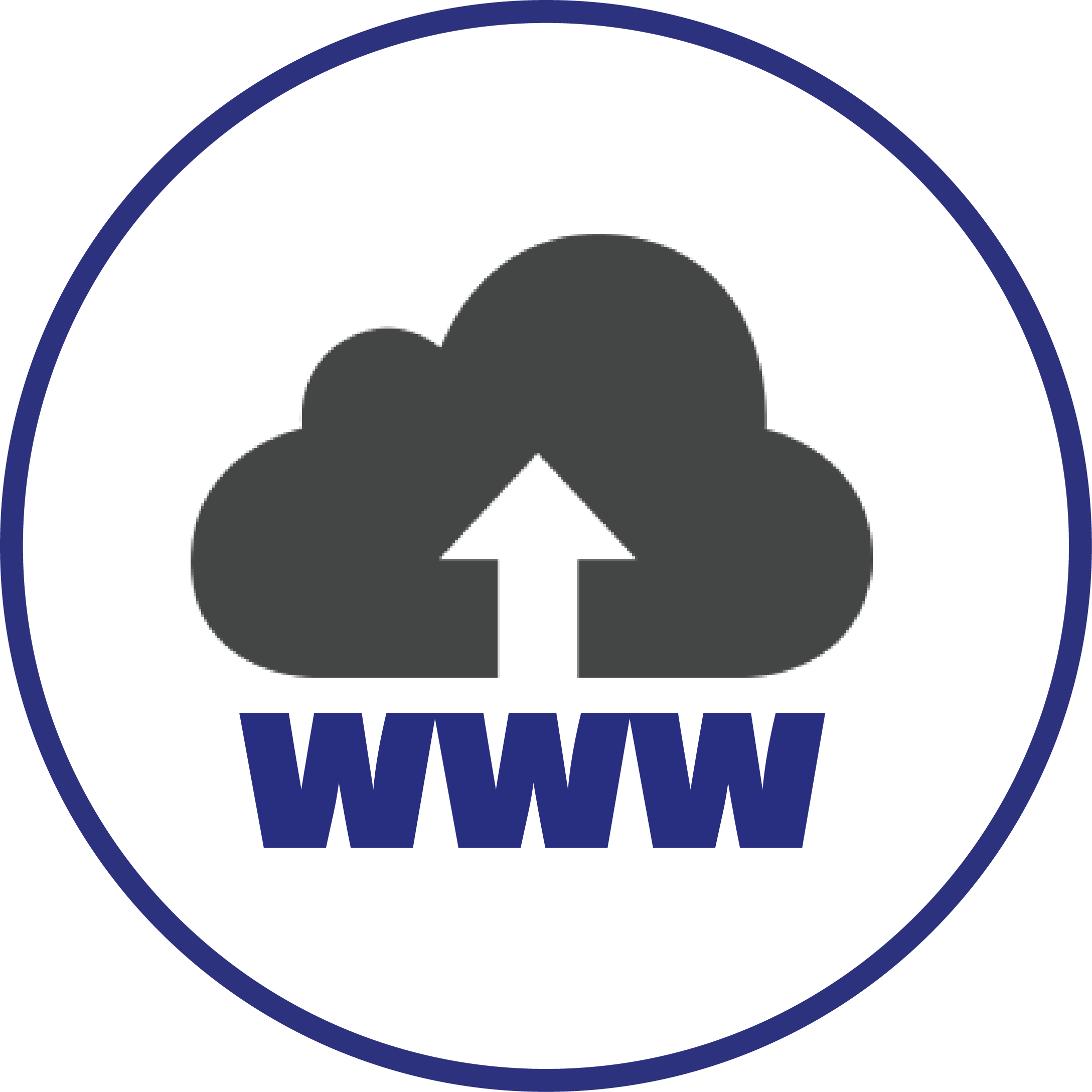 Domain Registration And Hosting - Job Education Png Clipart (2177x2177), Png Download