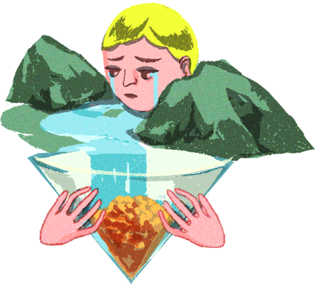 Silent Waterfall Jenn Liv - Illustration Clipart (750x750), Png Download