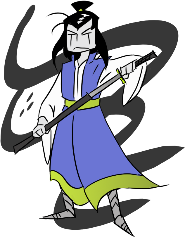 Japan Cartoon Style - Clipart Daimyo - Png Download (648x936), Png Download