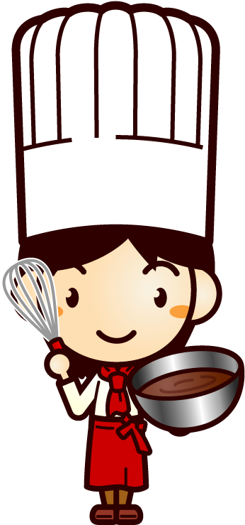 Cook Clipart (415x857), Png Download