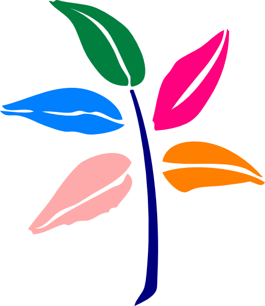 Neem Leaf Silhouette Clipart (516x596), Png Download