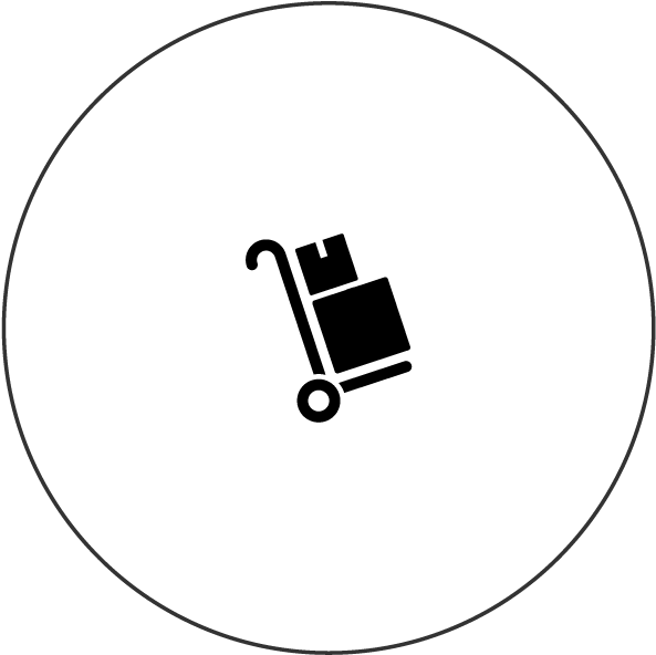 Distribution - Leave All Packages And Deliveries Here Print Boxes Clipart (600x600), Png Download