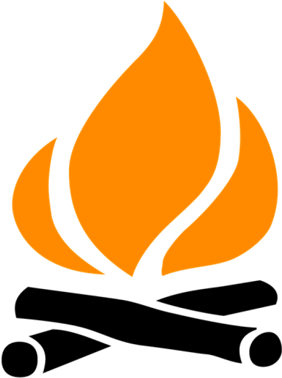 Bonfire Clipart Transparent Background - Camp Fire Clip Art Png (720x720), Png Download