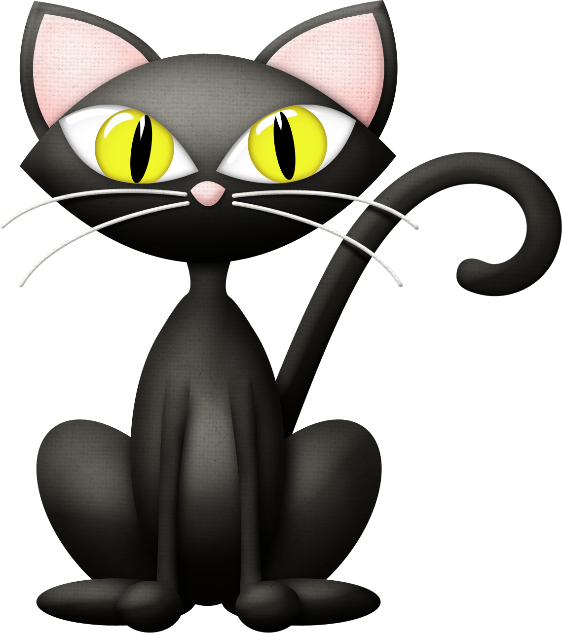 Art Clipart, Cat Quilt, Cat Art, Cats, Animals, Album, - Imagenes De Gatos Negros Animados - Png Download (1139x1283), Png Download