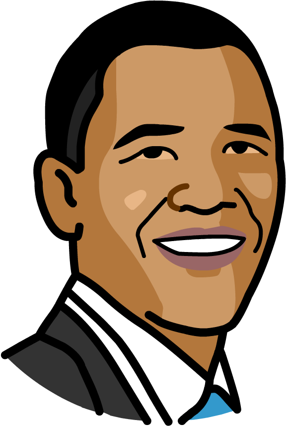 Barack Obama - Voicemail Clipart (880x880), Png Download