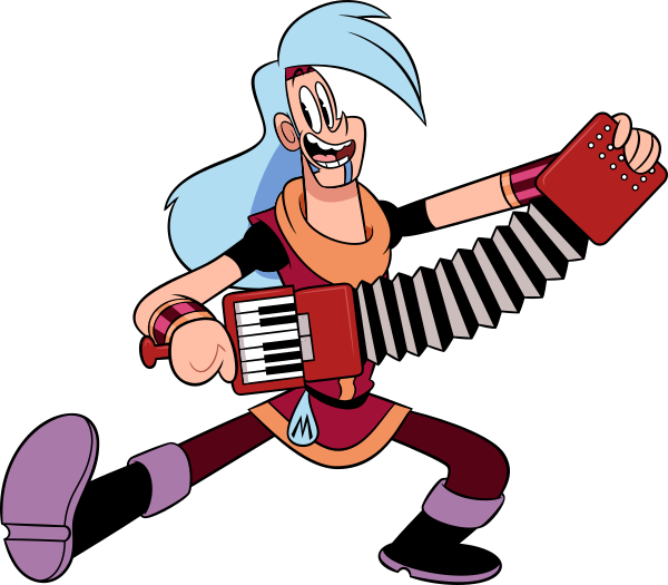 Prohyas-accordion - Mighty Magiswords Prohyas Clipart (600x525), Png Download