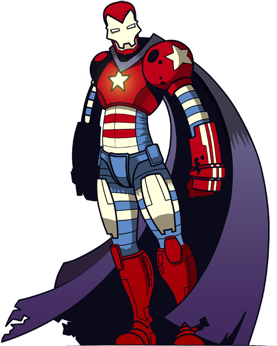 Iron - Cartoon Clipart (566x800), Png Download