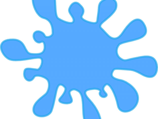 Water Drops Clipart - Como Fazer Slime Com Dois Ingredientes - Png Download (640x480), Png Download