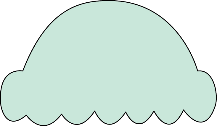 Green Ice Cream Scoop - Circle Clipart (733x427), Png Download
