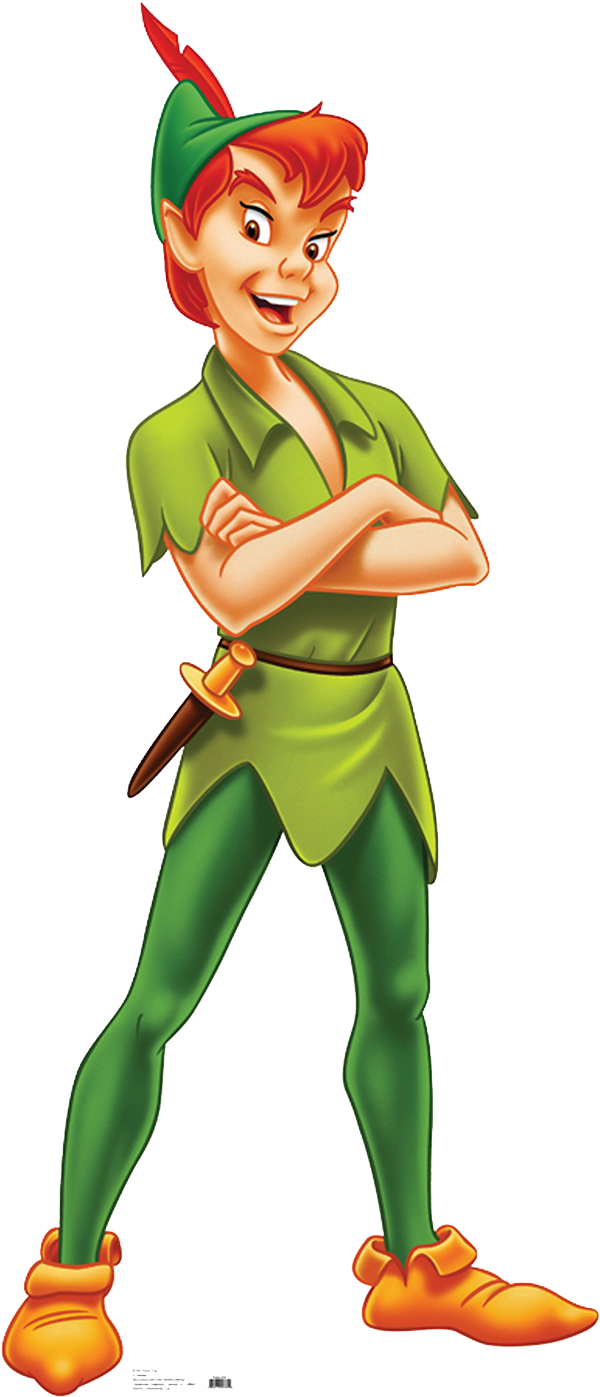 Peter Pan Clipart (610x1403), Png Download
