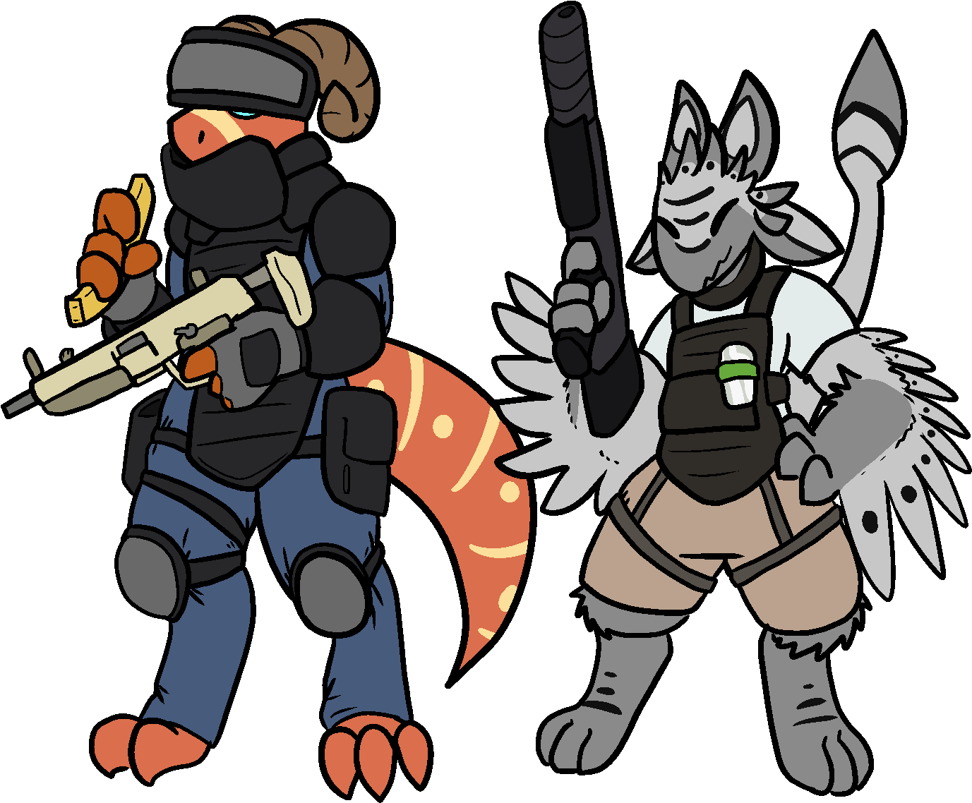 Siegeboys By Troutsworth Fur Affinity [dot] Net - Cartoon Clipart (1400x1200), Png Download