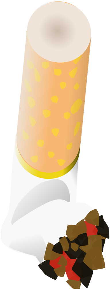 This Free Clipart Png Design Of Cigarette 2 Transparent Png (397x900), Png Download