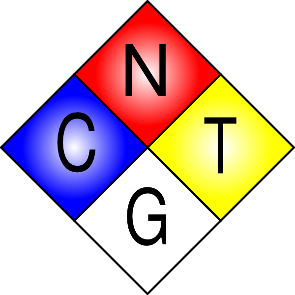 Nctg Training Clip Art At Clker - Nfpa Diamond - Png Download (600x600), Png Download