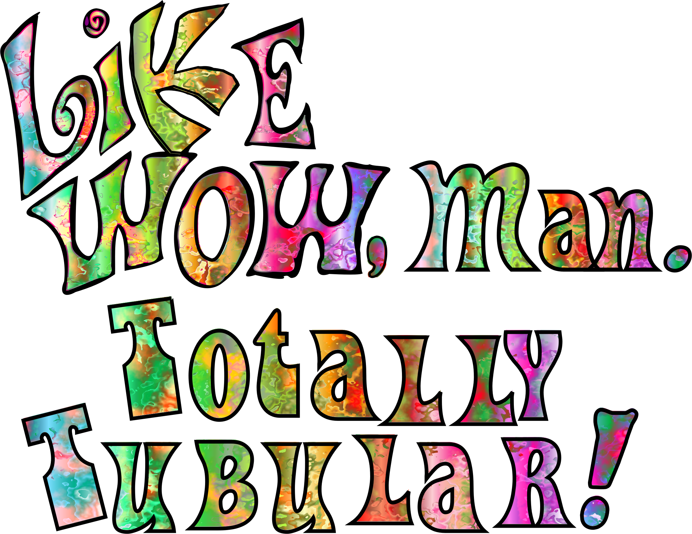 Wow Remix - Hippie Clipart - Png Download (2288x1766), Png Download