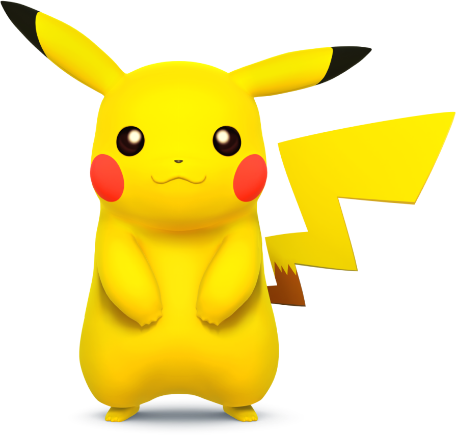 Joihsyo - Super Smash Bros Pikachu Png Clipart (1000x1000), Png Download