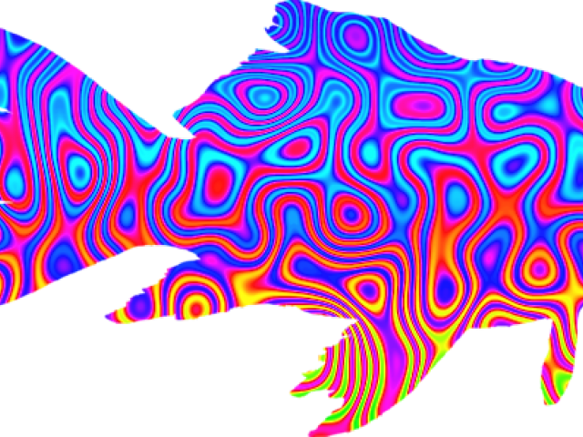 Psychedelic Clipart Cute - Illustration - Png Download (640x480), Png Download