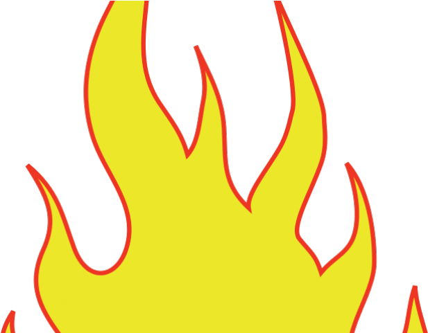 Flame Clipart Fire - Clip Art - Png Download (640x480), Png Download