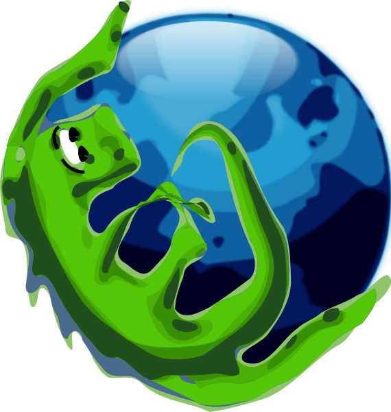 Alternate Mozilla Browser Icon Clip Art At - Icons Of World Wide Web Browser - Png Download (570x601), Png Download