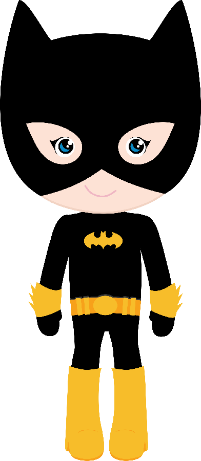 Super Heróis - Minus - Gold Batman Clipart (392x900), Png Download