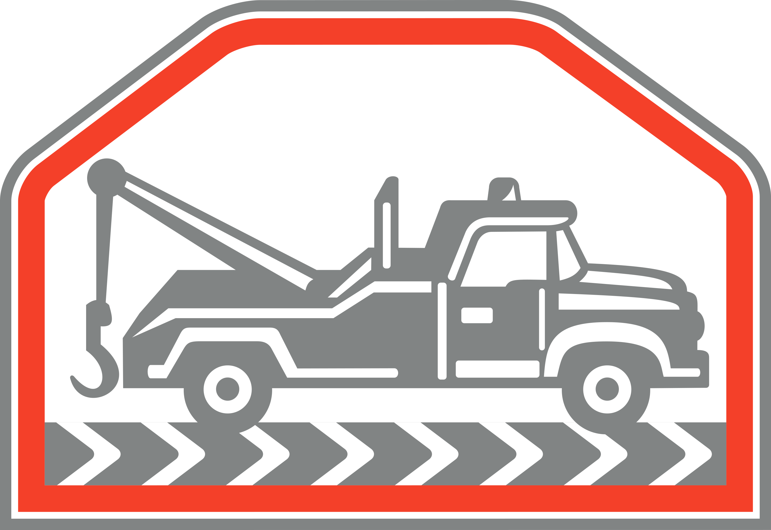 Dodge Wrecker Cliparts - Tow Wrecker Truck Side Retro Card - Png Download (3000x2064), Png Download