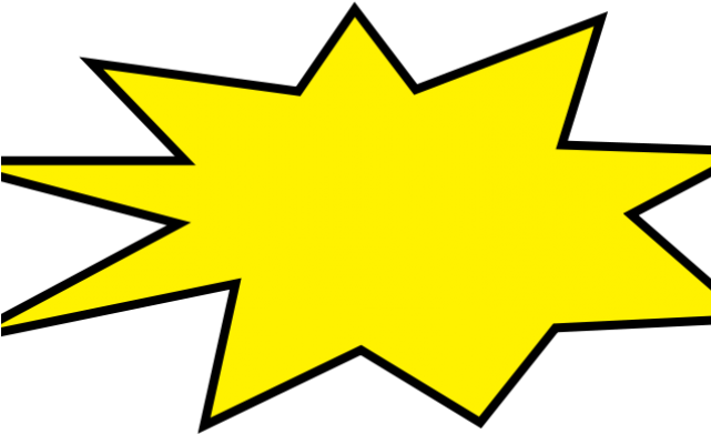 Nuclear Explosion Clipart Comic Book - No Price Increase - Png Download (640x480), Png Download