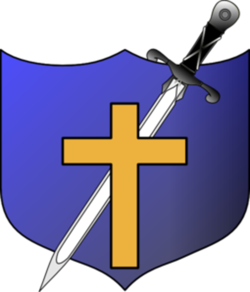 Sword & Bible Clip Art - Png Download (513x600), Png Download