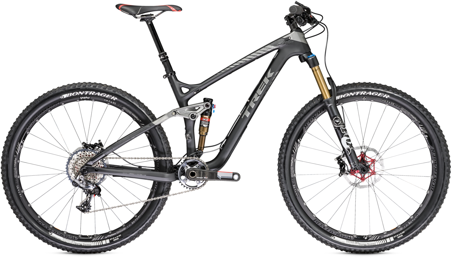 Biking Drawing Track Bike Image Black And White Download - 2017 Trek Remedy 8 Clipart (1490x1080), Png Download