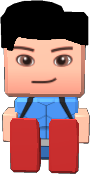 He Flys Kinda - Cartoon Clipart (768x768), Png Download