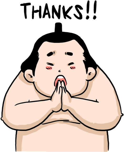Ringo The Sumo Wrestler Stickers Messages Sticker-1 - Sticker Clipart (618x618), Png Download