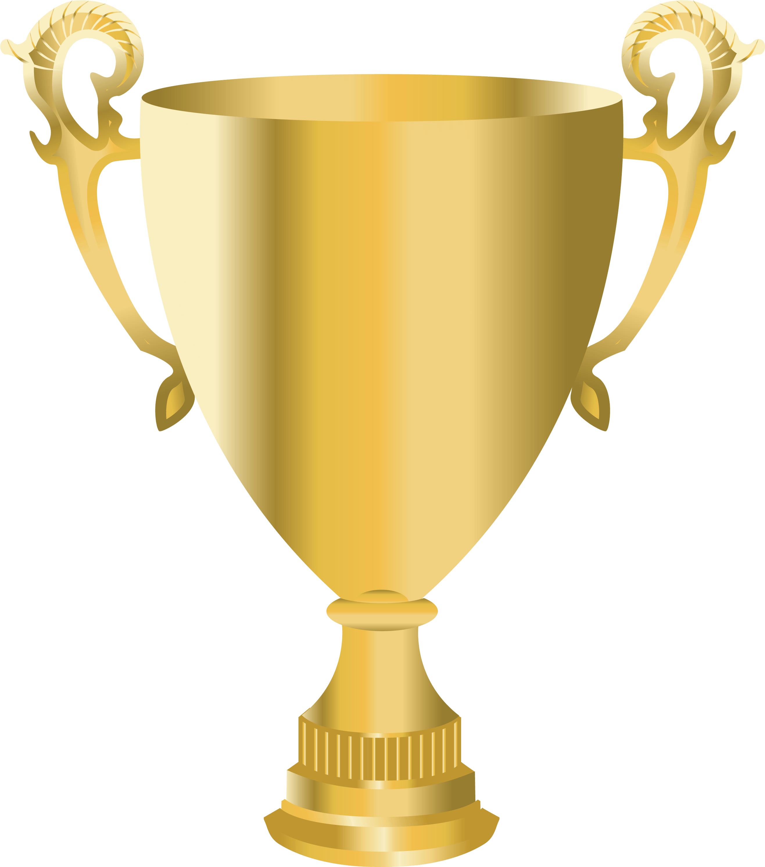 Golden Cup Trophy Png Picture Clipart - Transparent Background Trophy Transparent (2732x3148), Png Download