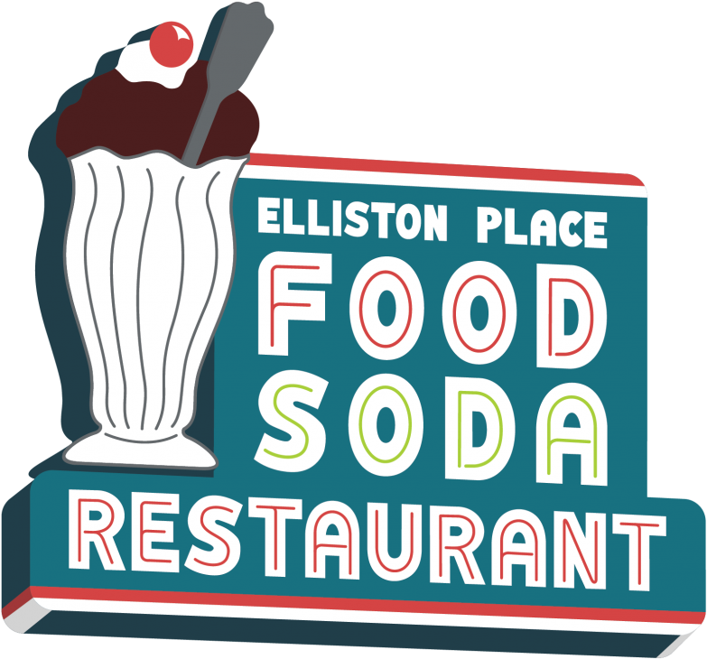 Elliston Place Soda Shop Clipart (800x750), Png Download
