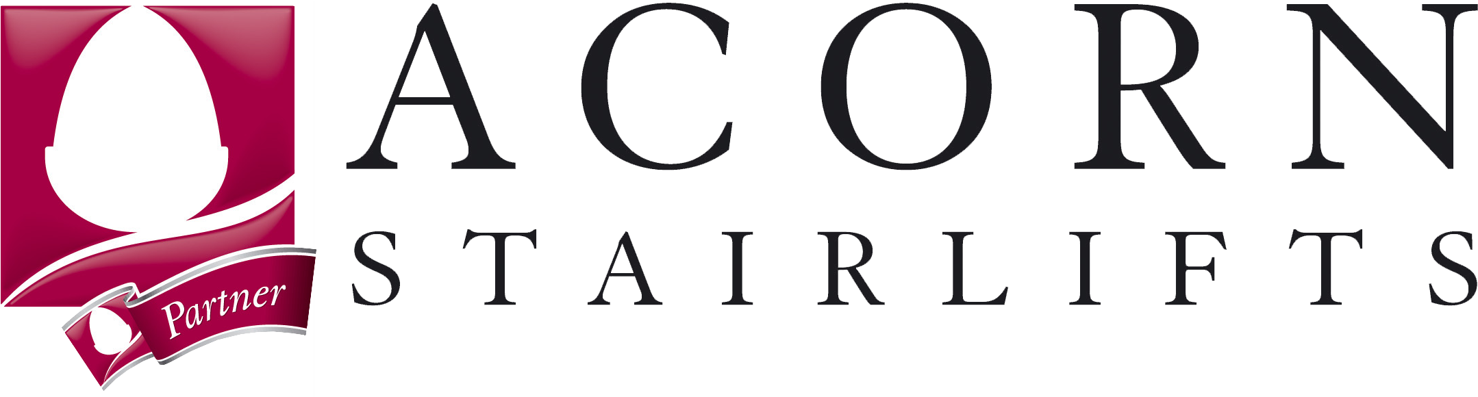 Certified Dealer Of Stairlifts - Acorn Stairlifts Logo Clipart (2167x579), Png Download