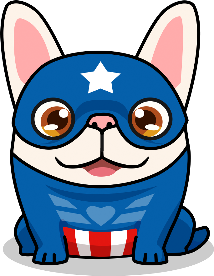 Captain - Dog Clipart (600x600), Png Download