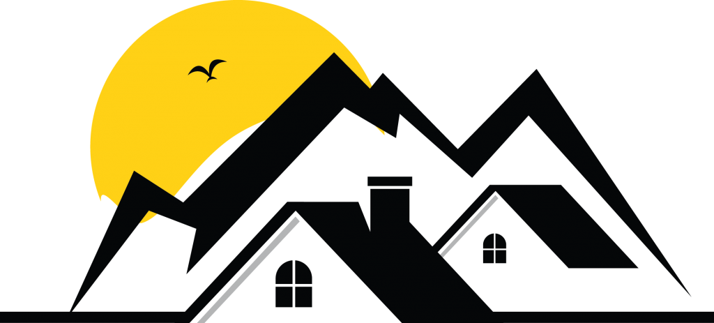 Apartment Improvement - Mountain Village Graphic Clipart (1024x463), Png Download