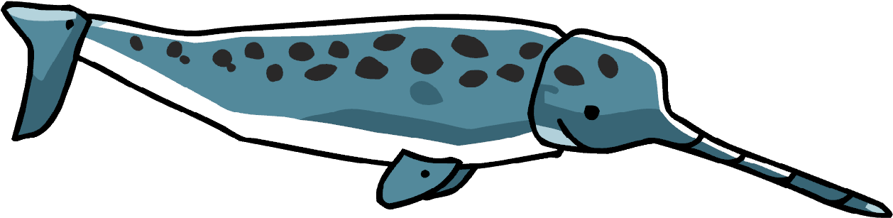 Humpback Whale Clipart Scribblenauts - Png Download (1277x332), Png Download