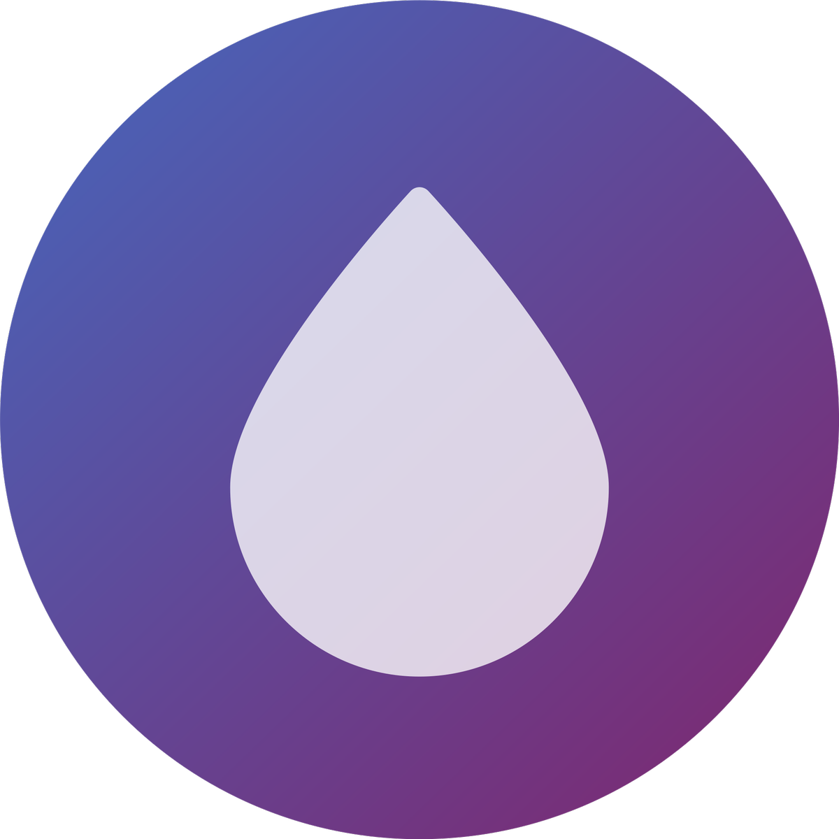 Dew Clipart Purple Violet - Tree - Png Download (1200x1200), Png Download