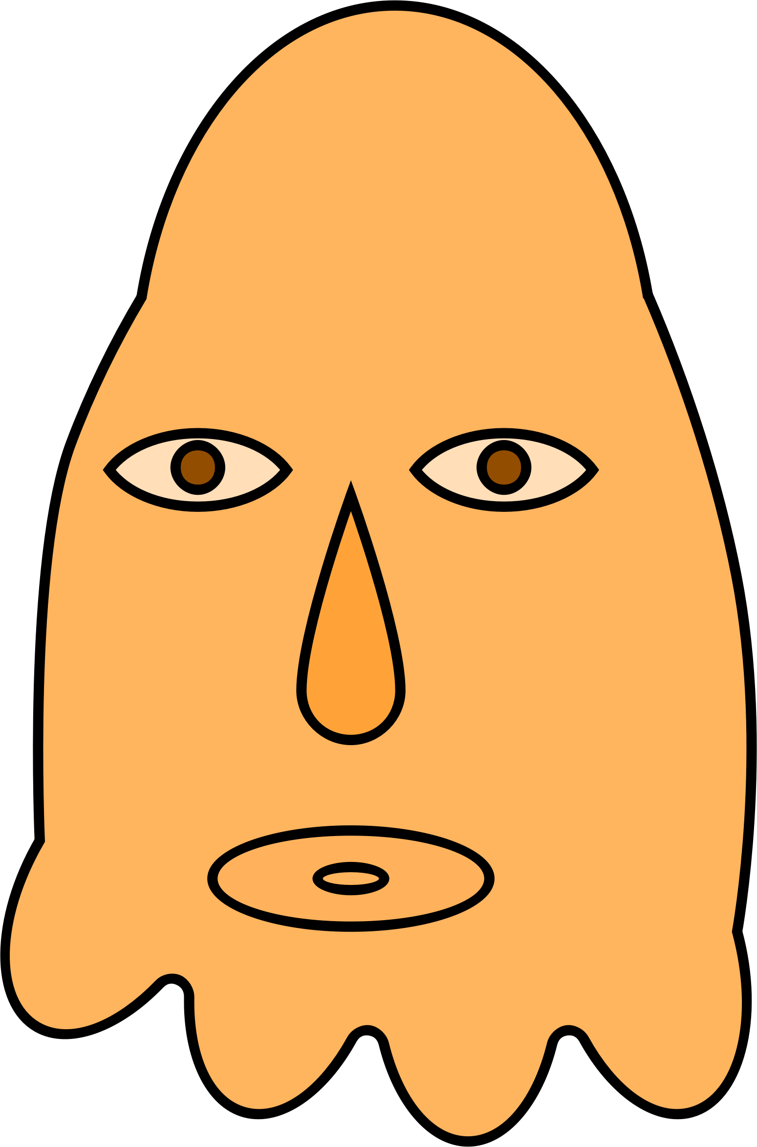 Big Image - Twin Clipart (1549x2346), Png Download