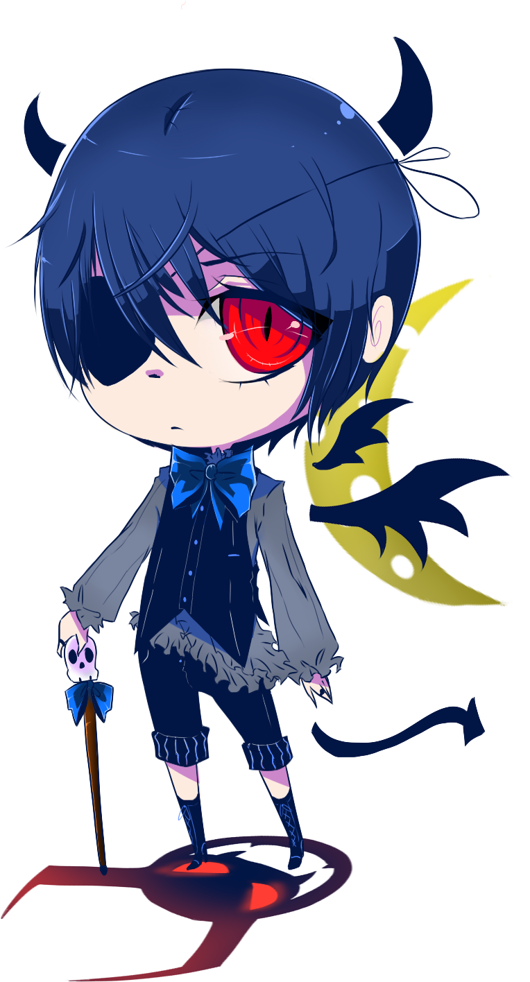 Eat - Demon Clipart (849x1498), Png Download