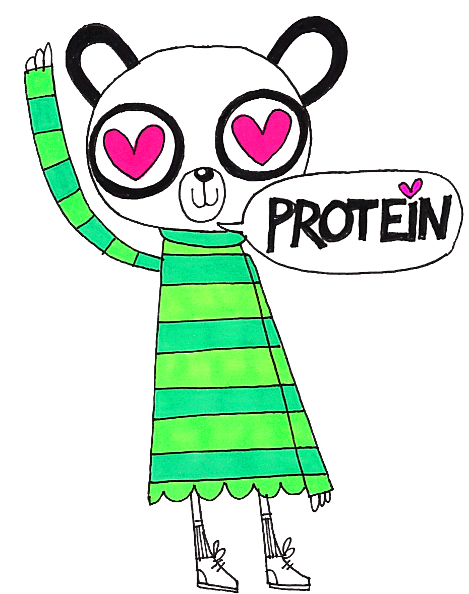 100% - Protein Clipart (949x1326), Png Download