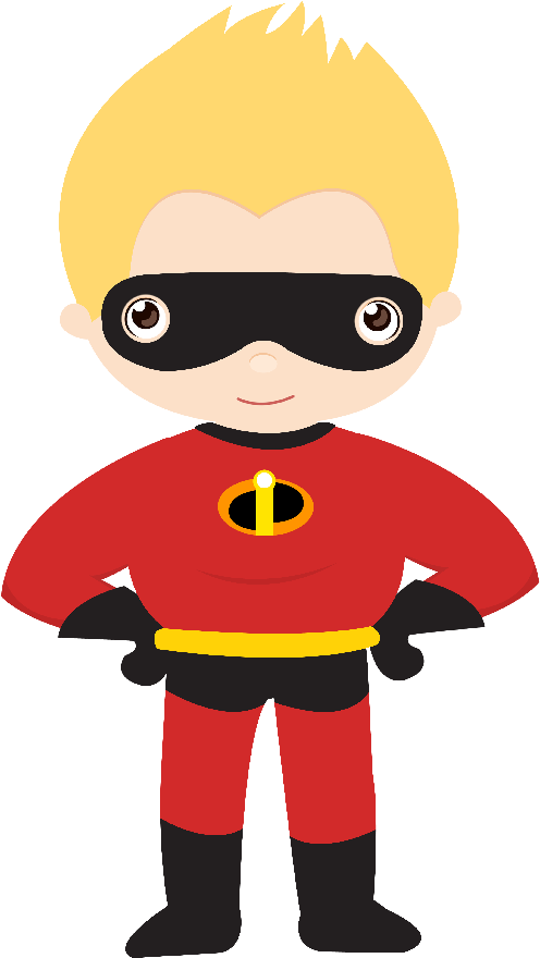 Minus Superhero Clipart, Superfamily, Character, Cartoon, - Clipart Superheroes - Png Download (673x900), Png Download