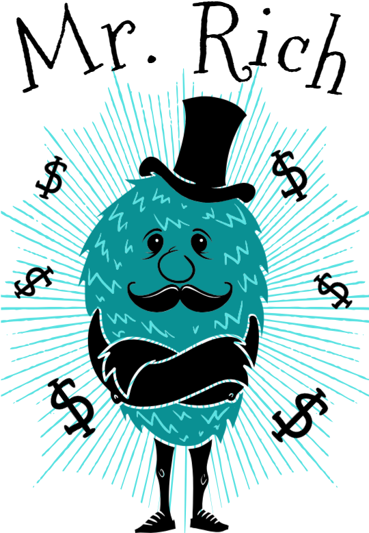 Mr - Rich - Little Mermaid Clipart (539x799), Png Download