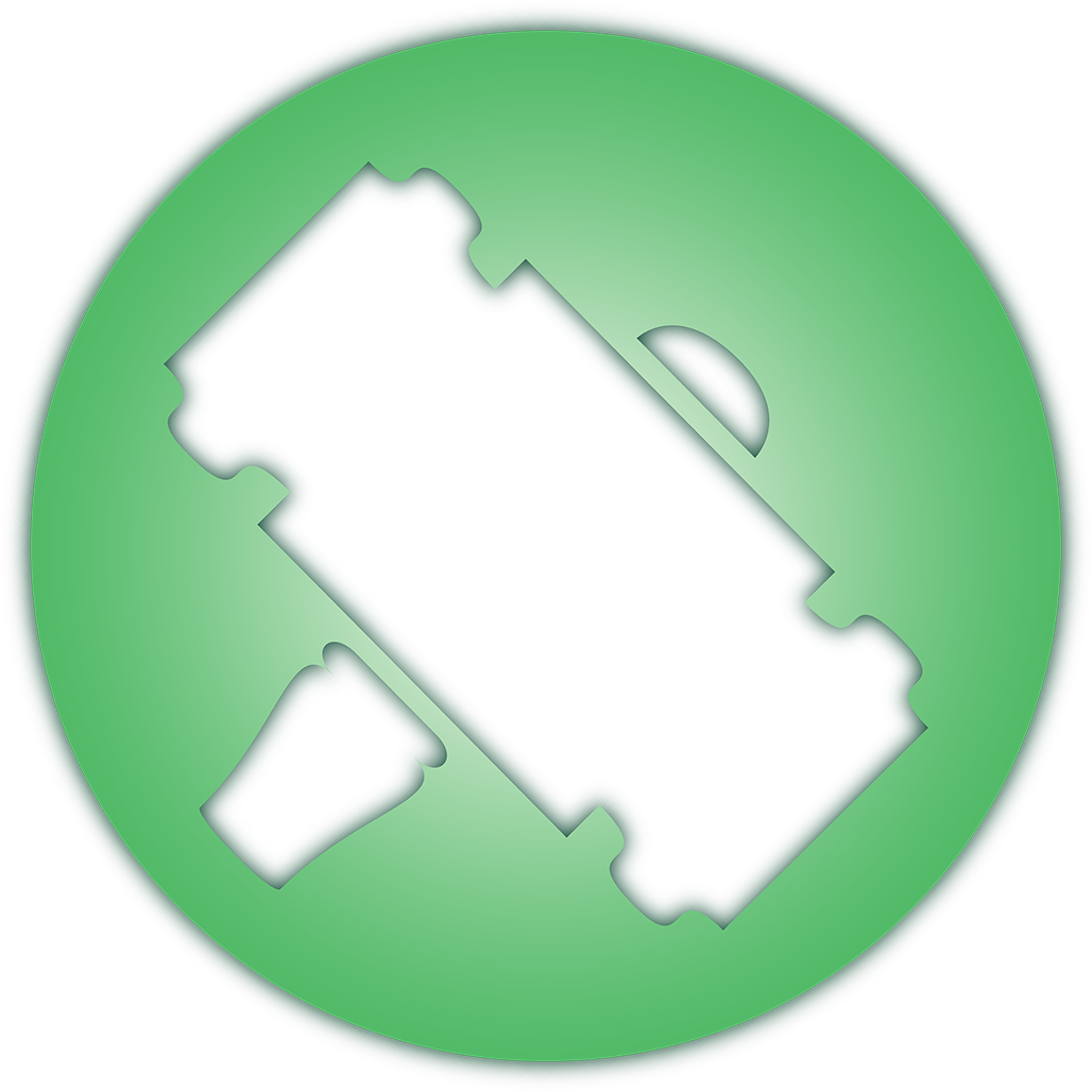 Logo For A Program I'm Making For Court Reporters/transcribers - Emblem Clipart (1028x1028), Png Download