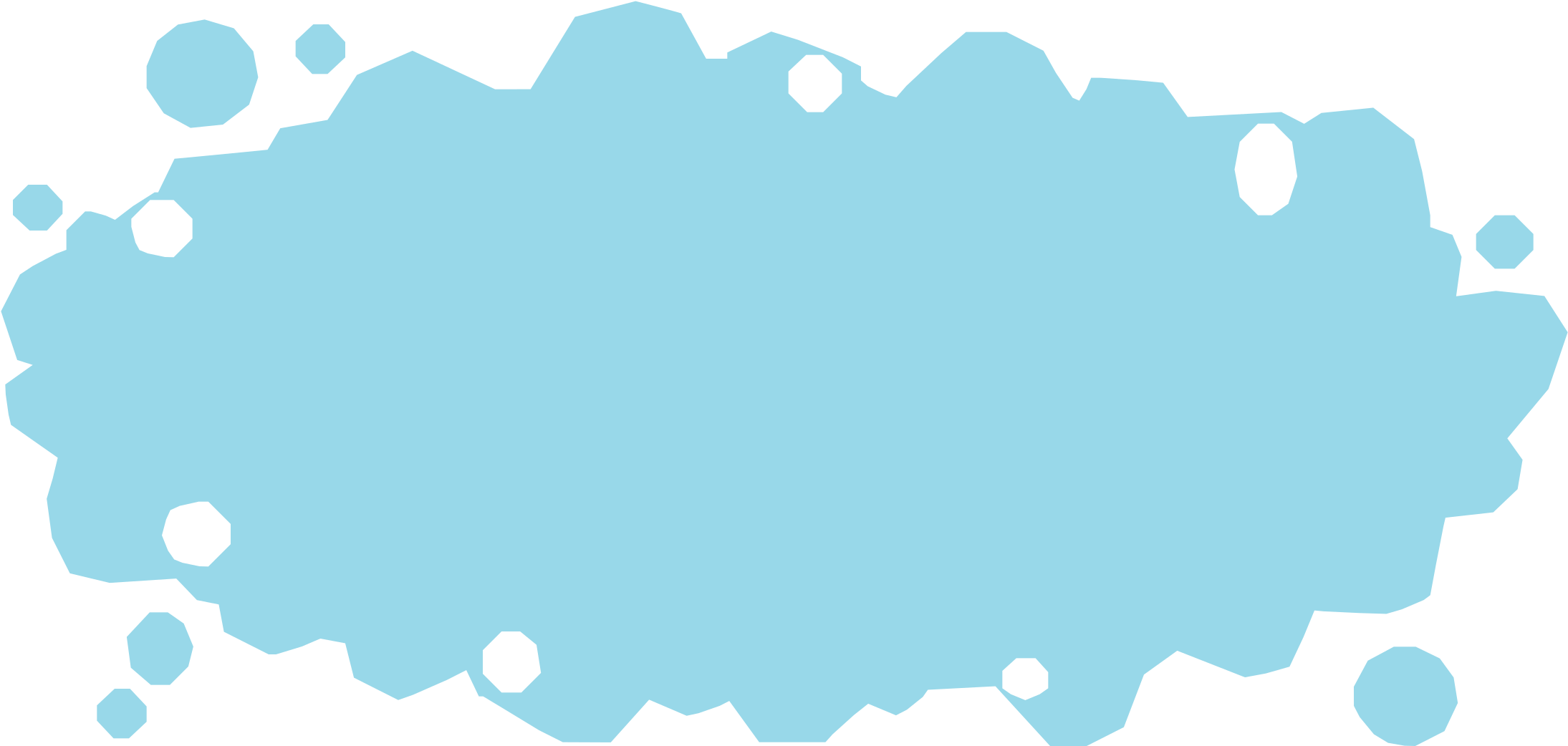 Bubbles Refixed Clipart (2400x1216), Png Download