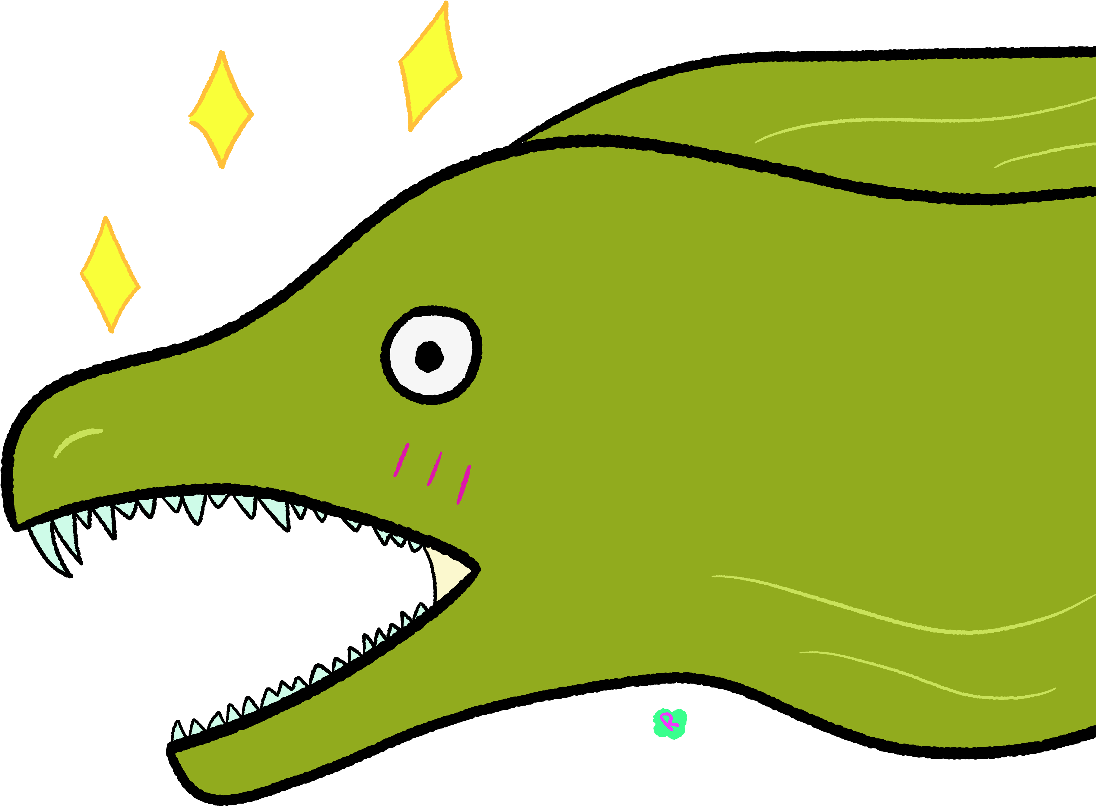 Download Transparent Eel Clipart Moray Eel Cartoon Png Download