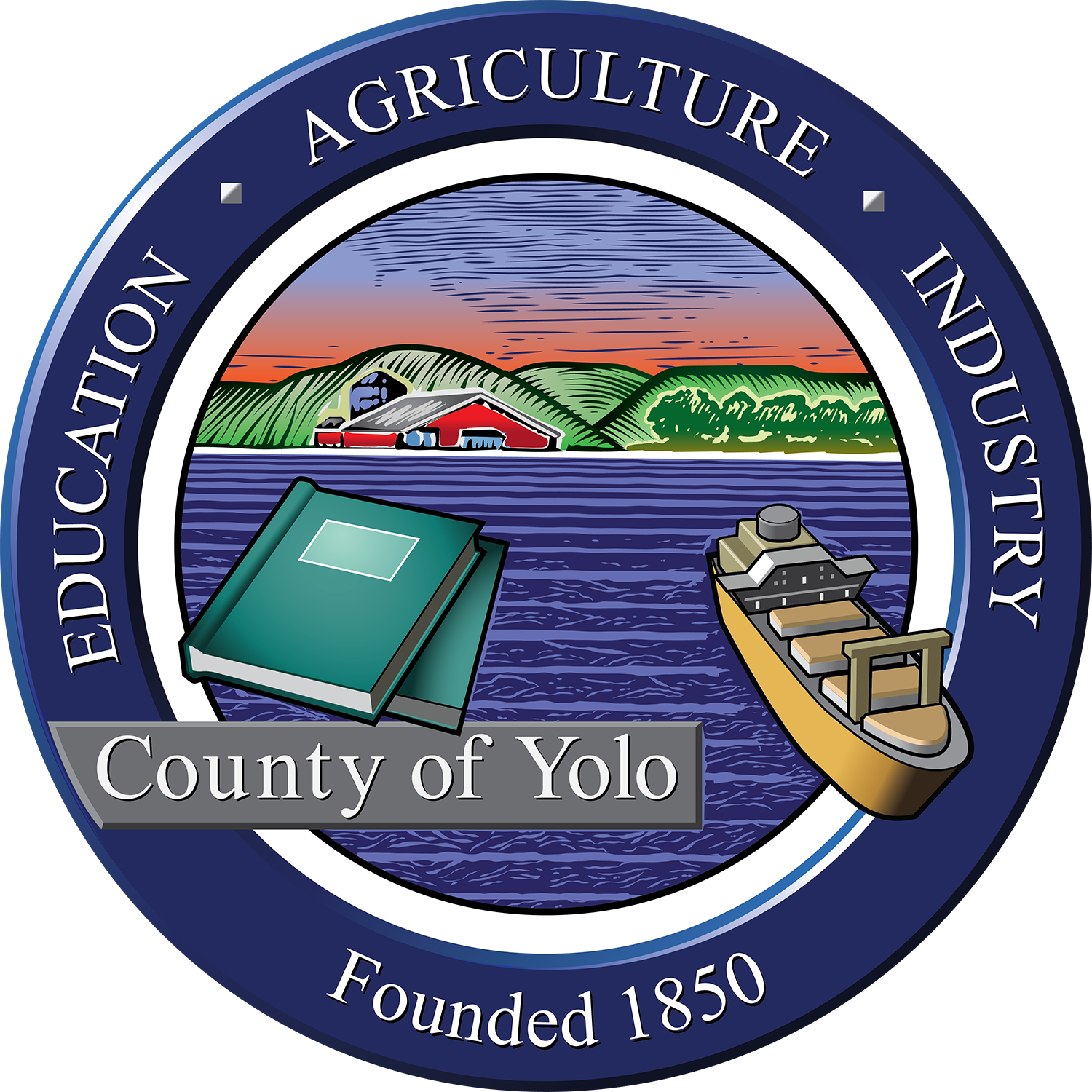 Yolo County Logo Clipart (1500x1500), Png Download