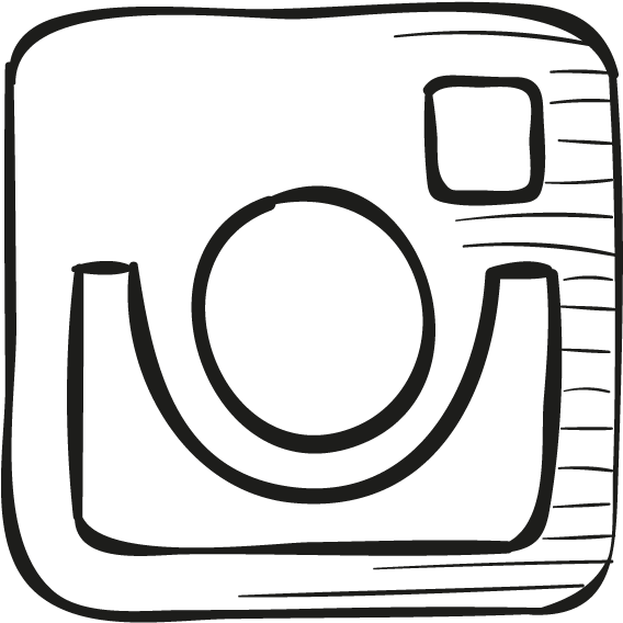 Handmade Social Icons-04 - Separadores Para Instagram Png Clipart (851x851), Png Download