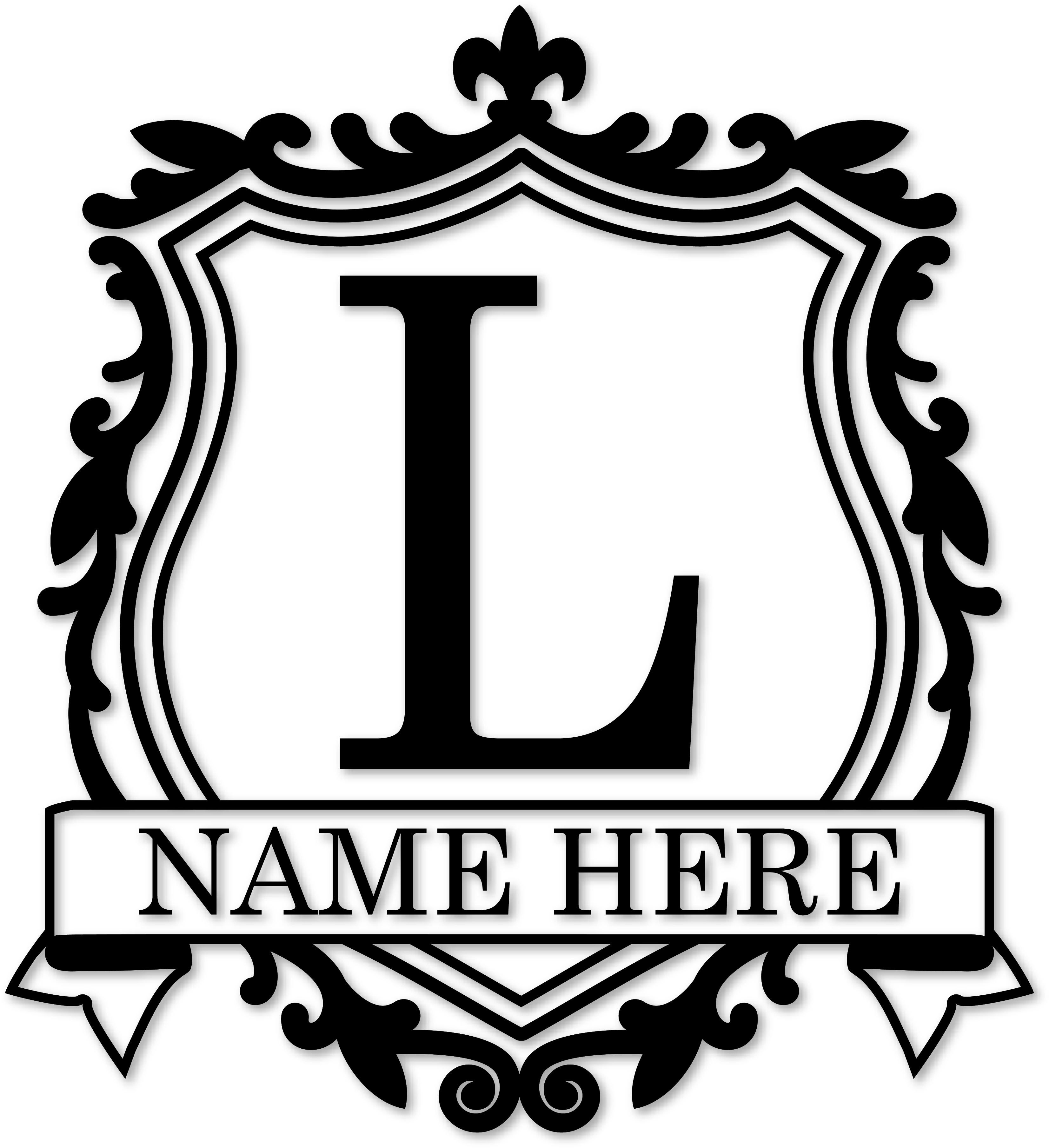 Monogram P Clipart (3338x3650), Png Download